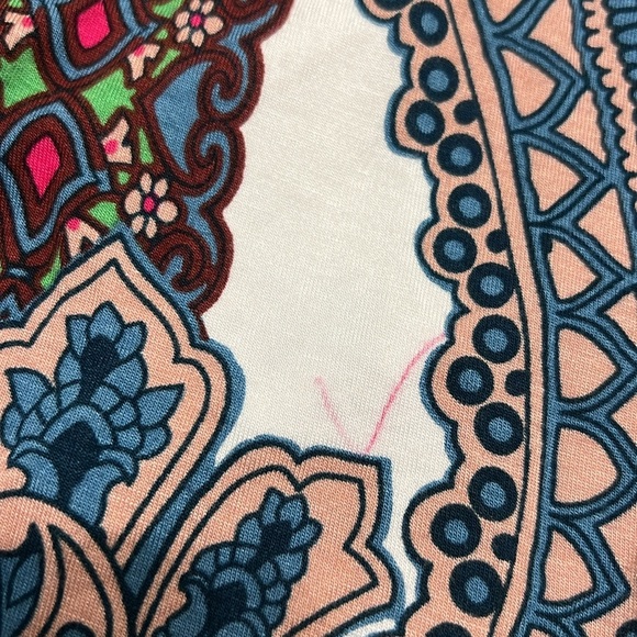 NEW Soma Soft Halter tie midi bra dress Multicolor Paisley Halter Dress size M - Picture 11 of 11